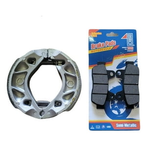 Genérico - Pastillas Delanteras + Balatas Honda Elite O New Elite 125 Gris