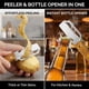 thumbnail image 2 of Pelador 2 en 1 2 pack acero inoxidable herramienta cocina pelado fino grueso, 2 of 7