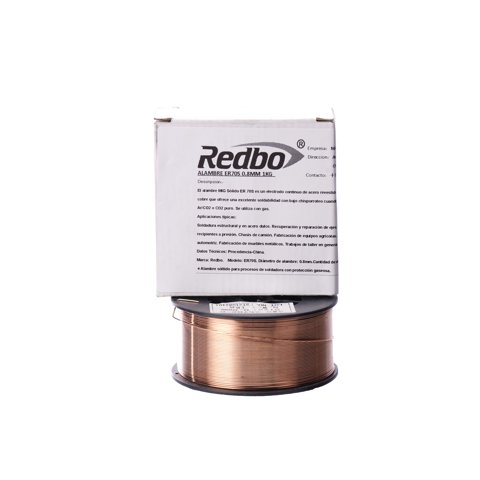 Redbo - Alambre Sólido Er70S-6 0.8Mm 1Kg