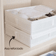 thumbnail image 3 of Caja Blanco Organizadora De Ropa Multiuso 7 Divisiones 44x34x11cm, 3 of 6