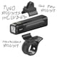 thumbnail image 2 of Set de Luces Knog Blinder Pro 1000lm + Blinder Square 100lm, 2 of 7