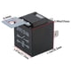 thumbnail image 4 of Relé automotriz de 4 pines, 12 V CC, 40 A, relé de encendido para coche, relé eléctrico para coche y camión, 25 paquetes, 4 of 7