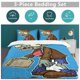 thumbnail image 5 of Plants Vs Zombies Quilt Set Thicken Soft 3 Pieces Bedding Set All Season Duvet Cove with 2 Pillowcases for Adult Women Girls Teens Home Room Decor, 5 of 5