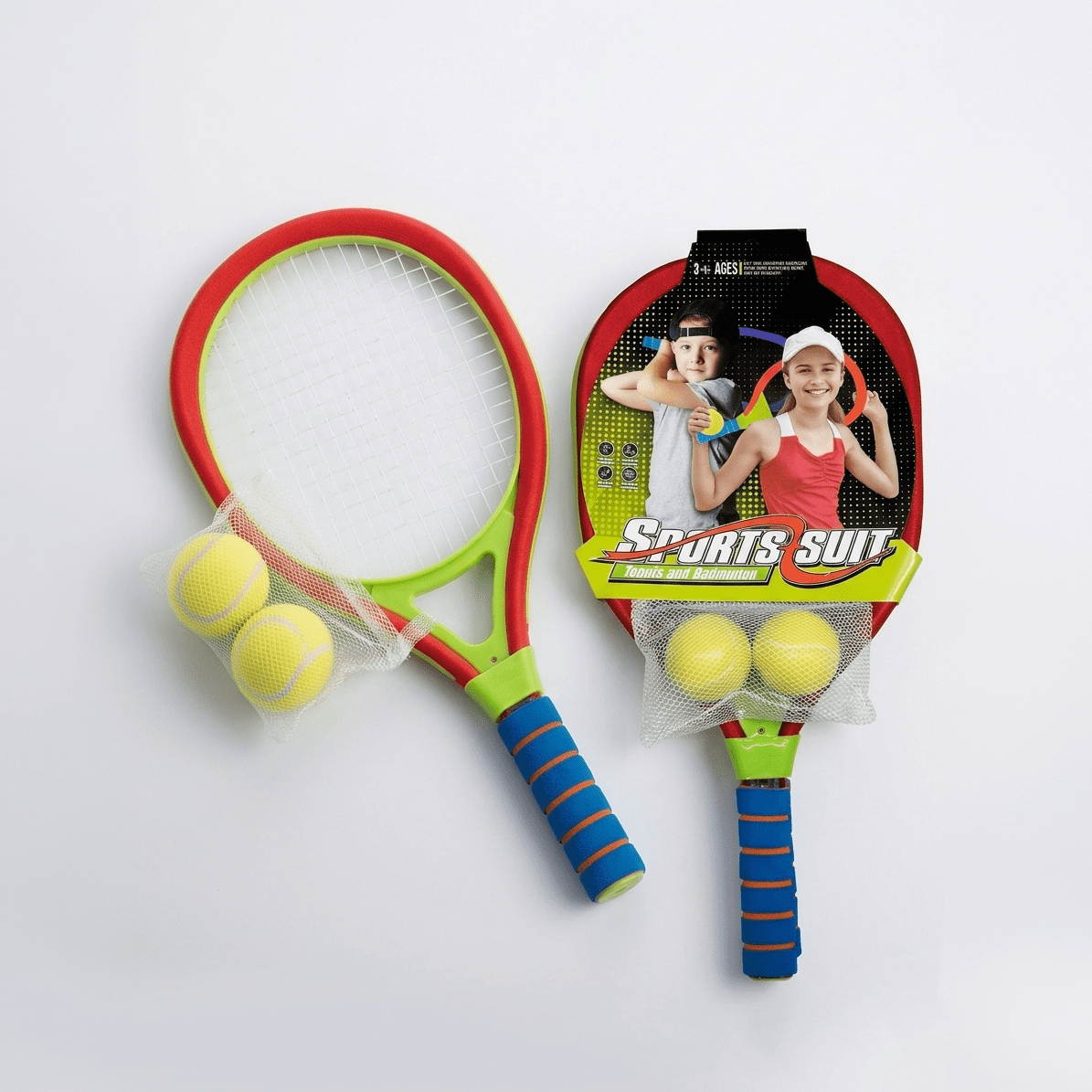 Juguete Set De 2 Racket Y 2 Pelota - Toyng