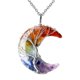 thumbnail image 4 of Collar Colgante Espiritual Espiritual Encantos Exquisita Media Luna Para Ni?as, 4 of 5