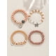 thumbnail image 4 of Brazalete bohemio de material mixto, 4 of 6