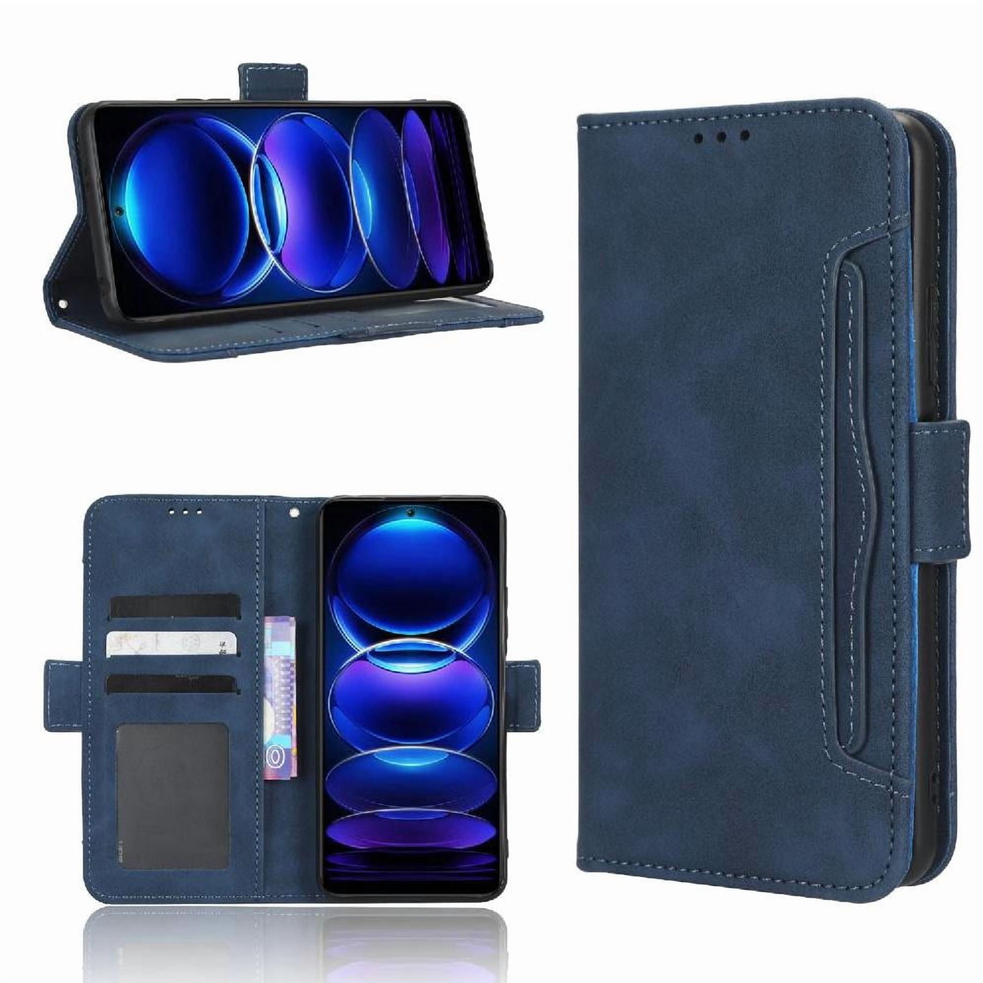 Foxdock - Funda Cartera Magnética Para Xiaomi Redmi 12 5g- Tarjetero Desmontable, Cuero Pu, Soporte