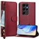 thumbnail image 1 of FOXDOCK Funda Tipo Cartera para Realme P3 Ultra Cuero PU con Cremallera y Correa de Muñeca, Ranuras para Tarjetas, Soporte Plegable, Cierre Magnético, 1 of 5