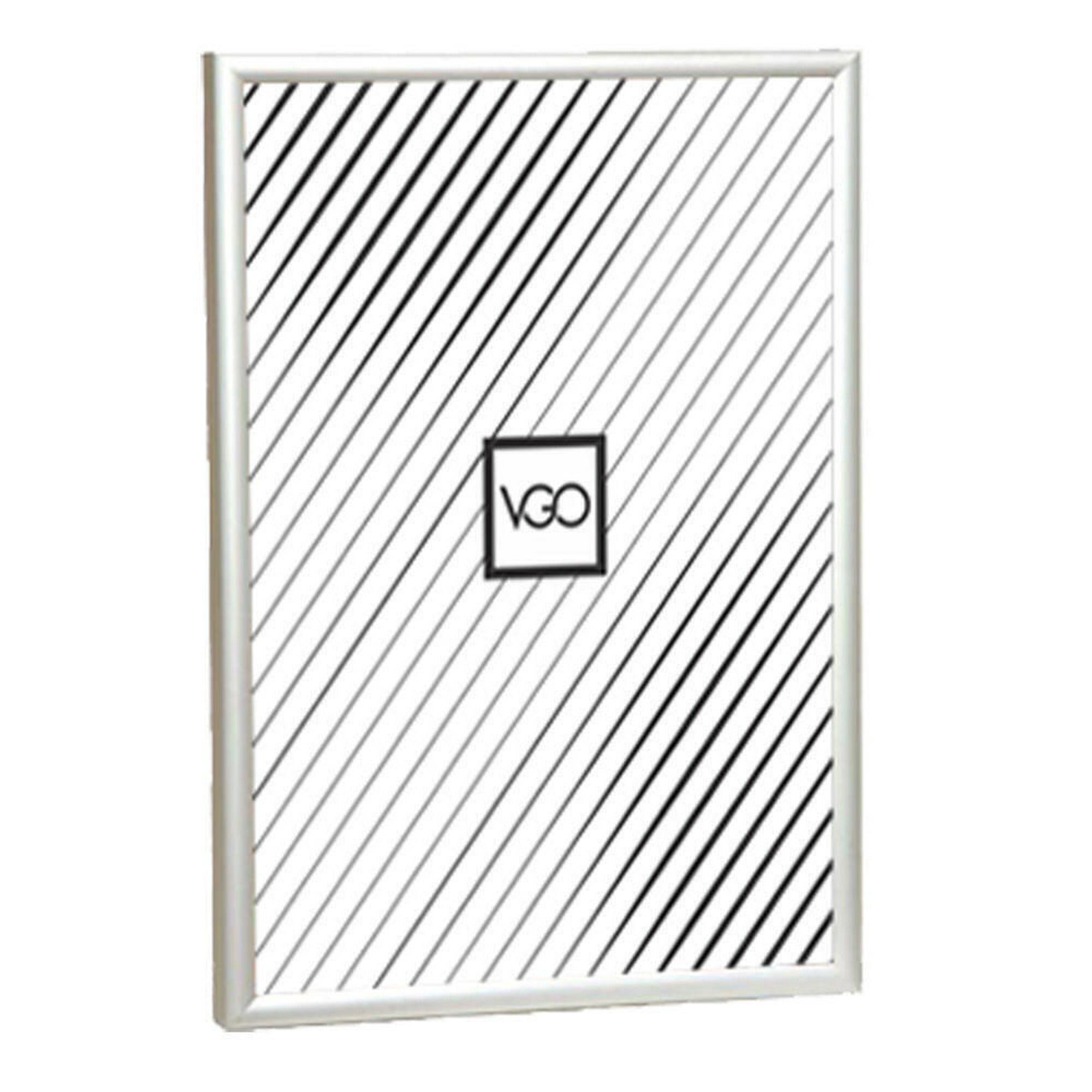 Vgo - Marco Aluminio Clasico Plateado 15x20 Cm