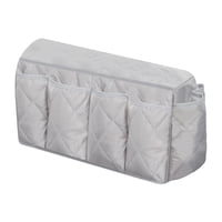 Xusx111 - Caddy De Sillón, Organizador De Reposabrazos De Sofá Impermeable, Organizador De Silla Reclinable Antideslizante, Soporte Remoto Para Reclinarse, Caddy De Silla Reclinable Con 14 Bolsillos D