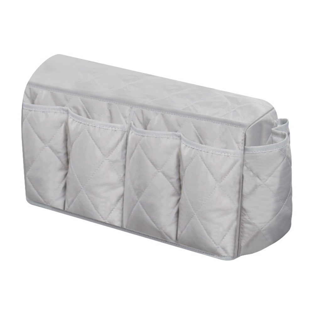 Xusx111 - Caddy De Sillón, Organizador De Reposabrazos De Sofá Impermeable, Organizador De Silla Reclinable Antideslizante, Soporte Remoto Para Reclinarse, Caddy De Silla Reclinable Con 14 Bolsillos D