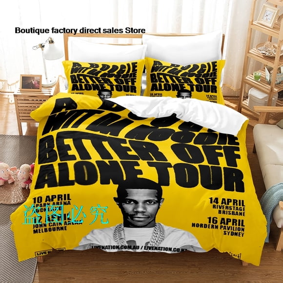 A BOOGIE WIT DA Bedding Set Single Twin Full Queen King Size Bed Set Adult Kid Bedroom Duvetcover Sets parure de lit BedBed Sheets