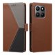 thumbnail image 4 of Funda Cartera para Honor 400 Smart con Cierre Magnético, Tricolor, Marrón, 4 of 6