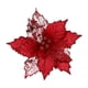 thumbnail image 2 of Flores Artificiales De Pascua De Navidad, Flores De Navidad Simuladas Para Fiesta, Color Rojo, 2 of 5