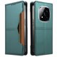 thumbnail image 1 of Funda Billetera para [Xiaomi Redmi Note14 Pro 5G] Tarjetero Magnético Soporte Verde, 1 of 6