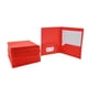 thumbnail image 3 of Folders escolares School Smart de polipropileno con 2 bolsillos y sujetadores, rojos, paquete de 25, 3 of 9