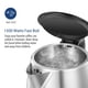 thumbnail image 3 of Tetera eléctrica COMFEE', acero inoxidable, 1,7 L, 1500 W, 3 of 3