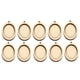 thumbnail image 3 of 10x Mini Marco De Exhibición De Aros De Bordado Para Decoración De Festivales Colgantes DIY Oval, 3 of 5