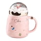 thumbnail image 3 of Taza De Navidad De Cerámica, Linda Taza De Navidad Para Niños, Niñas, Amigos, Halloween, Rosa, 3 of 5