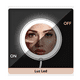 thumbnail image 3 of Espejo Maquillaje Con Aumento 10x Ajustable 360° y  Luz Led, 3 of 8