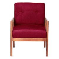 Latam Home - Sitial Munich Tela Velvet Burdeo