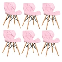 Moadchile - Pack 6 Sillas Radar Eames Rosas