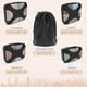 thumbnail image 3 of Set 5 Cubos Organizadores Shacke Nylon Negro Impermeable, 3 of 3