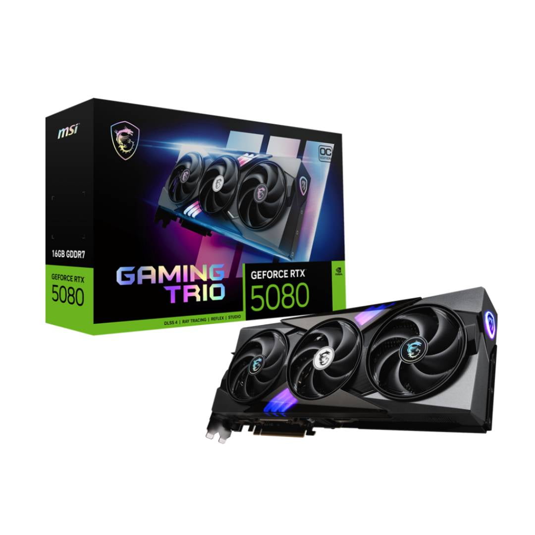 Tarjeta De Video Msi Geforce Rtx 5080 16g Gaming Trio Oc