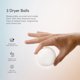 thumbnail image 3 of Dirty Labs 100 New Zealand Wool Dryer Balls 3 Pack, 3 of 3