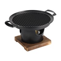 Magideal - Mini Hibachi Grill, Parrilla De Carbón De Mesa Uso De Cocina Parrilla De Barbacoa Japonesa Parrilla De Barbacoa Para Picnic Jardín Al Aire Libre Playa Estilo C