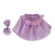 thumbnail image 3 of 2x Vestido De Muñeca De Felpa Lindo Colgante Muñeca Decoración Vestir Para Muñeca De 14.96 Pulgadas Púrpura, 3 of 3