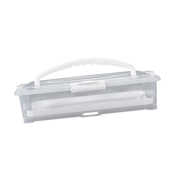 Caja Rectangular Para Pan Y Tarta De Queso, Ideal Para Fiestas De Cumpleaños Y Campamentos.