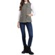 thumbnail image 2 of INSPIRE CHIC Chaqueta de Mujer con Cremallera Sin Mangas Anorak Chaleco Utilitario con Bolsillos S Gris Oscuro, 2 of 6