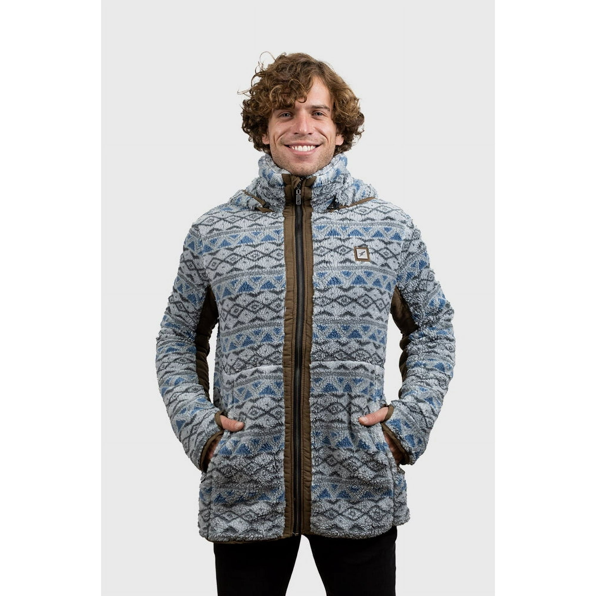 Chaqueta Shaggy Lander Print Hombre Falcone
