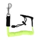 thumbnail image 3 of Canoa Kayak Paddle Leash Correa Con Mosquetón Tabla De Surf Elástica Cuerda De Surf Amarillo Verde, 3 of 5
