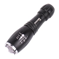 Ioensy - Linterna De Inspección Portátil Lamp Con Detector Fluorescente De Metal Negro