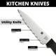 thumbnail image 5 of Cuchillo utilitario de cocina Spyderco, hoja ligera de 4,5 cm, 5 of 9