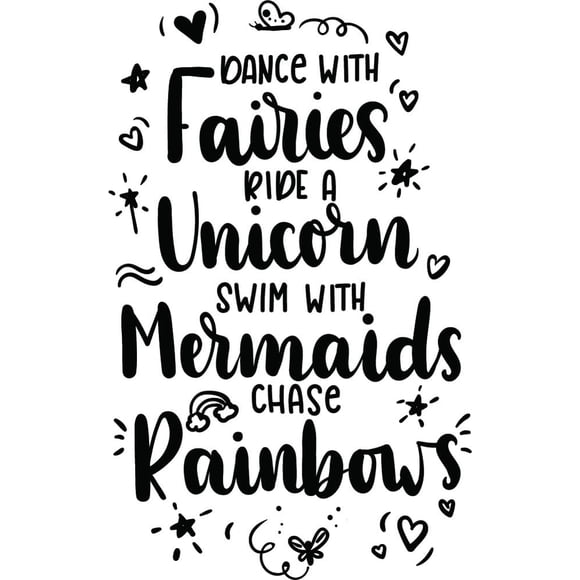 Decomural Unicorn Dance With Fairies WS-46773