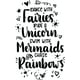 thumbnail image 1 of Decomural Unicorn Dance With Fairies WS-46773, 1 of 2