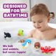 thumbnail image 2 of Juguetes de baño Tub Works Tub Bobbers, paquete de 6 flotadores sellados, 2 of 9