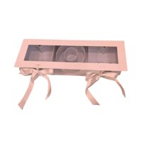 Magideal - Caja Para Flores Decorativa Contenedor Rellenable Empaque Para Regalos Caja De Cartón Con Diseño Elegante De Letras Mamá Adecuado Para Aniversarios Y Rosa