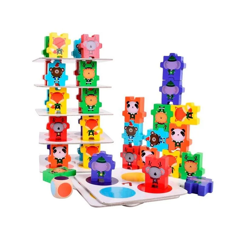 Genérico - Jenga De Animalitos