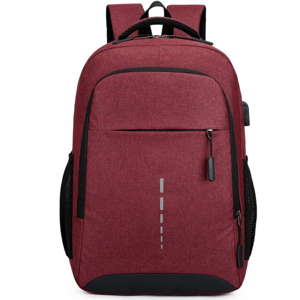 Mochila de viaje para portátil, mochila para portátil con puerto de carga USB