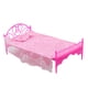 thumbnail image 3 of Cama De Muñeca De Moda, Adorno De Escena DIY, Juguete De Simulación Para Niños, Accesorio De Dormitorio, 3 of 5