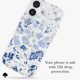 thumbnail image 4 of Funda Kate Spade New York para iPhone 17 – Flowerbed Azul y Gemas, 4 of 7