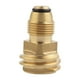 thumbnail image 1 of El Adaptador Del Tanque De Propano Convierte El Latón Para La Parrilla De Gas De Las Estufas De Gas De La Botella De Propano, 1 of 3