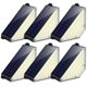 thumbnail image 1 of Luces solares para escalones TECKNET Pack de 6, blanco cálido, IP67, 1 of 7