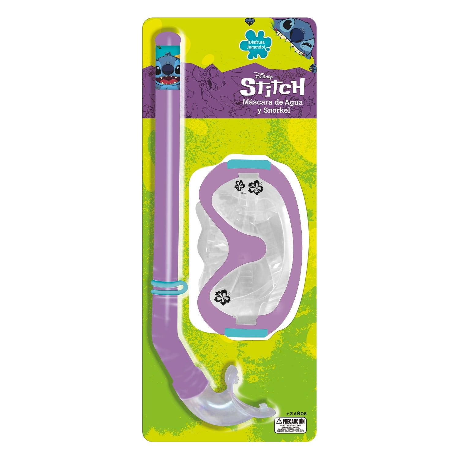 Disney - Mascara Y Snorkel De Agua Stitch