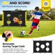 thumbnail image 4 of Porterías de fútbol VAVOSPORT pack de 2 unidades 122 x 91 cm con balón y conos, 4 of 7