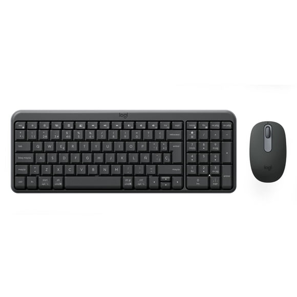 Kit Logitech MK250 Bluetooth teclado y mouse grafito